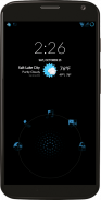 Free Dark Holo Theme CM13 screenshot 1