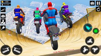 Superhero Bike Stunts 3D Race screenshot 8