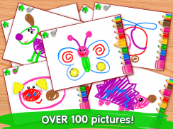 Bini Toddler Coloring Games! screenshot 9