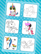 Unicorn Coloring Pages screenshot 5