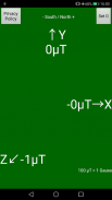 Gauss meter - جهاز استشعار مغن screenshot 2