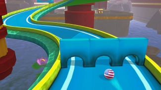 Mini Golf 3D City Stars Arcade Rival multijugador screenshot 2