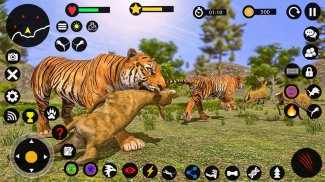 बाघ परिवार सिम्युलेटर: शहर पर हमला screenshot 3