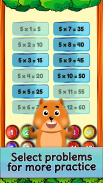 Juegos de tablas de multiplicar gratis para niños screenshot 18