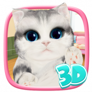 3D موضوع القط لطيف 😺 screenshot 5