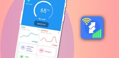 WiFi net signal strength meter