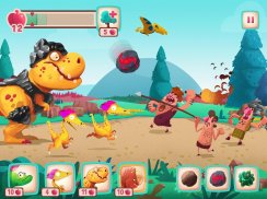 Dino Bash - Dinosaurs v Cavemen Tower Defense Wars screenshot 4