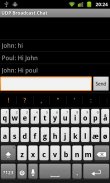 UDP Broadcast Chat screenshot 2