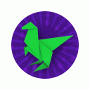 Origami Dinosaurs And Dragons Icon