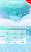 Winter GO Keyboard Theme screenshot 5