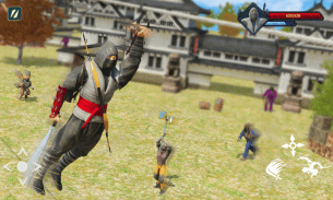 siêu ninja kungfu hiệp sĩ bóng samurai trận chiến screenshot 9
