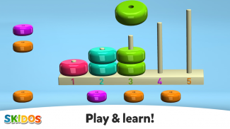 SKIDOS Sort and Stack: Learning Games for Kids screenshot 5