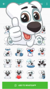 Cute Dog Stickers for WAStickerApps screenshot 2