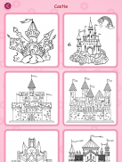 Princess coloring book screenshot 15