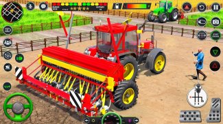Real Tractor Driving Games screenshot 11