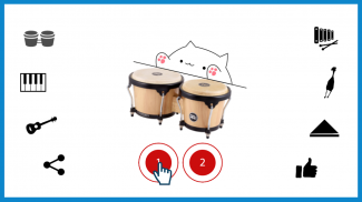 Bongo Cat Musical Instruments screenshot 1