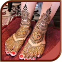 Foot mehndi design Icon