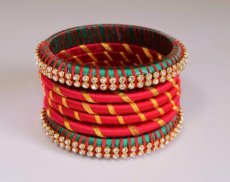 Latest Silk Thread Bangles Designs screenshot 8