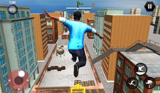City Rooftop Parkour 2019: Free Runner 3D Game screenshot 2