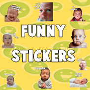 WAstickerApps bebek İfadelerle Komik Yüzler screenshot 1