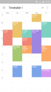 Timetable : Simple & Colorful screenshot 7