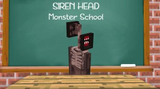 Siren Head: Monster School for MCPE screenshot 2