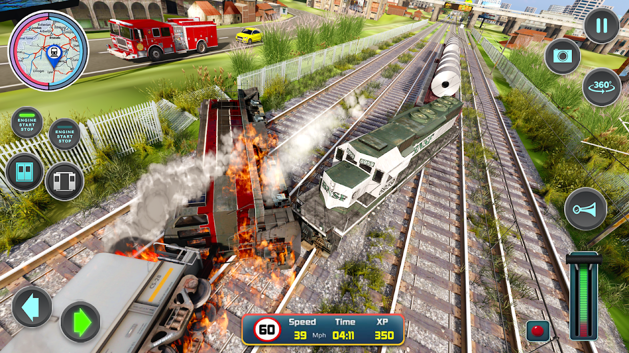 JOGO DE CONDUÇÃO DE TREM 🚆 CITY TRAIN DRIVER SIMULATOR 