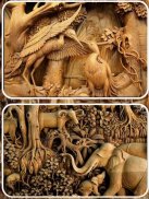 Beautiful Wood Carving Design screenshot 7