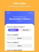 Taxa Metabólica Basal & Calorias Diárias screenshot 1