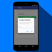 Angular Material Design screenshot 2