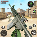 Atirador de armas FPS Commando Icon