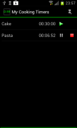 My Cooking Timers screenshot 1