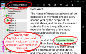 U.S. Constitution TurboSearch screenshot 12