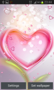 Pink Hearts Live Wallpaper screenshot 5