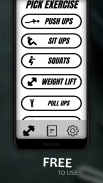 Exercise Tracker & Fitness Body Workout screenshot 1