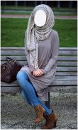 Hijab Styles With Jeans Trends screenshot 5