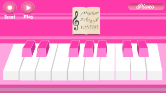 Розовый Пианино screenshot 0