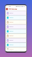 PTET 2023 Notes App screenshot 1