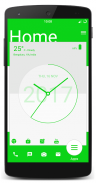 Analog Clock Launcher -Applock screenshot 4