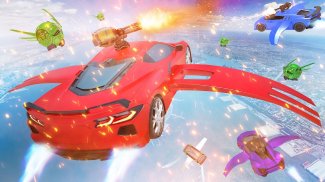 Flying Car Shooting - Car Game screenshot 6