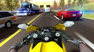 Highway Moto Rider 2: Traffic screenshot 1