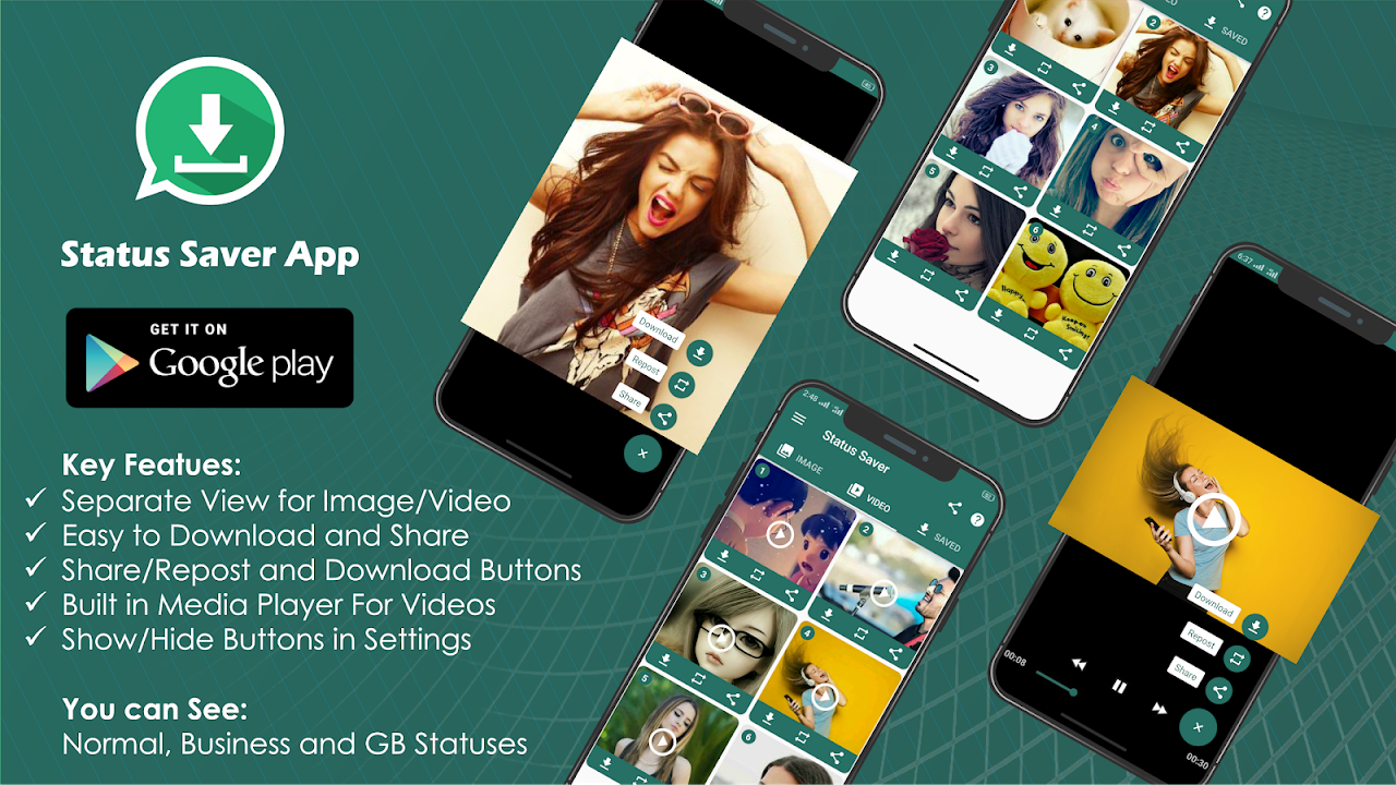 Status Saver Video Download WA – Apps no Google Play