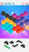 Hexagon Graph: Geometry Puzzle screenshot 2