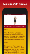 Dumbbells Home Workout | Gym Workout Exercises screenshot 7