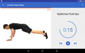 Upper Body Training - Chest, Arms & Back Workout screenshot 6