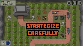 Perang Taktikal: menara pertahanan screenshot 0