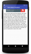 Dacia radio calculator screenshot 2