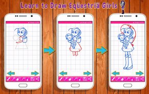 Learn to Draw Equestria Girls screenshot 5