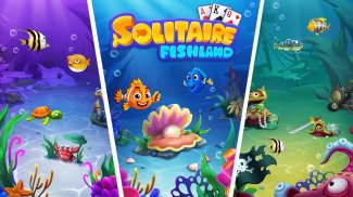 Solitaire - Fishland screenshot 1