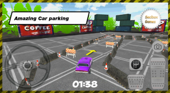 Extreme Purple Car Parking screenshot 10